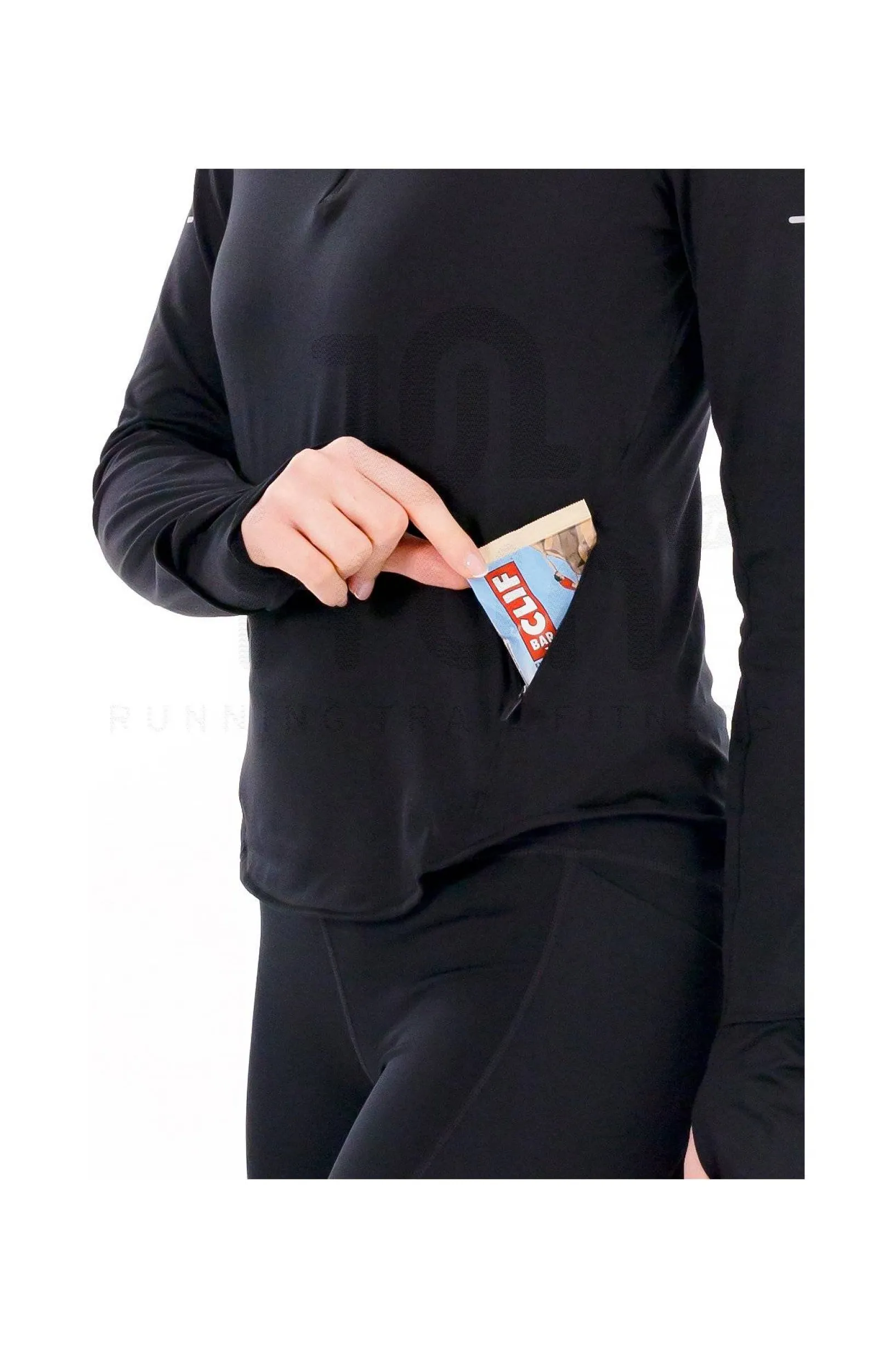 Femme Nike Manches Longues^Swift UV 1/2 Zip femme