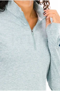 Femme Nike Manches Longues^Swift UV 1/2 Zip femme