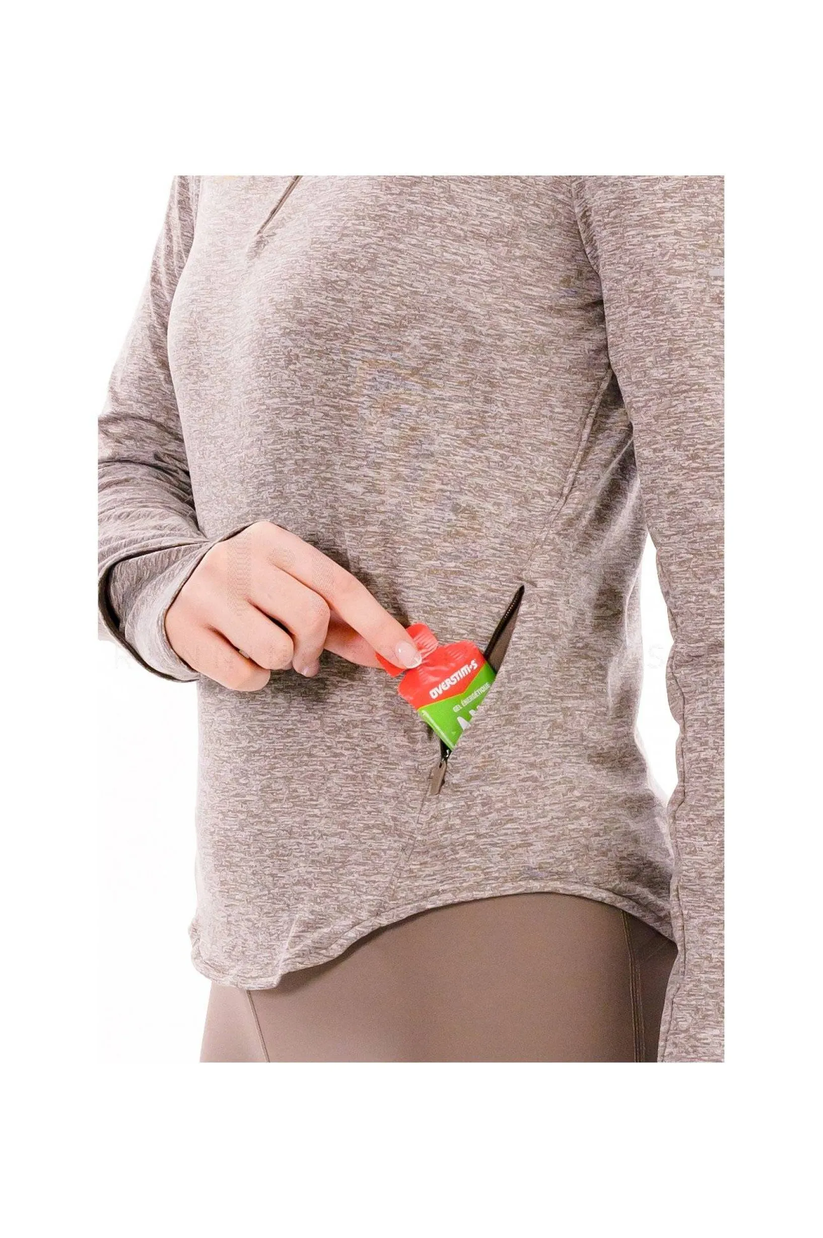 Femme Nike Manches Longues^Swift UV 1/2 Zip femme