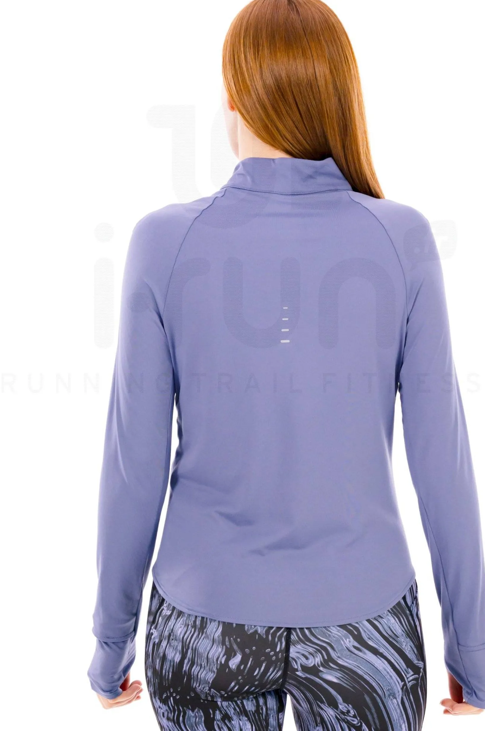 Femme Nike Manches Longues^Swift UV 1/2 Zip femme