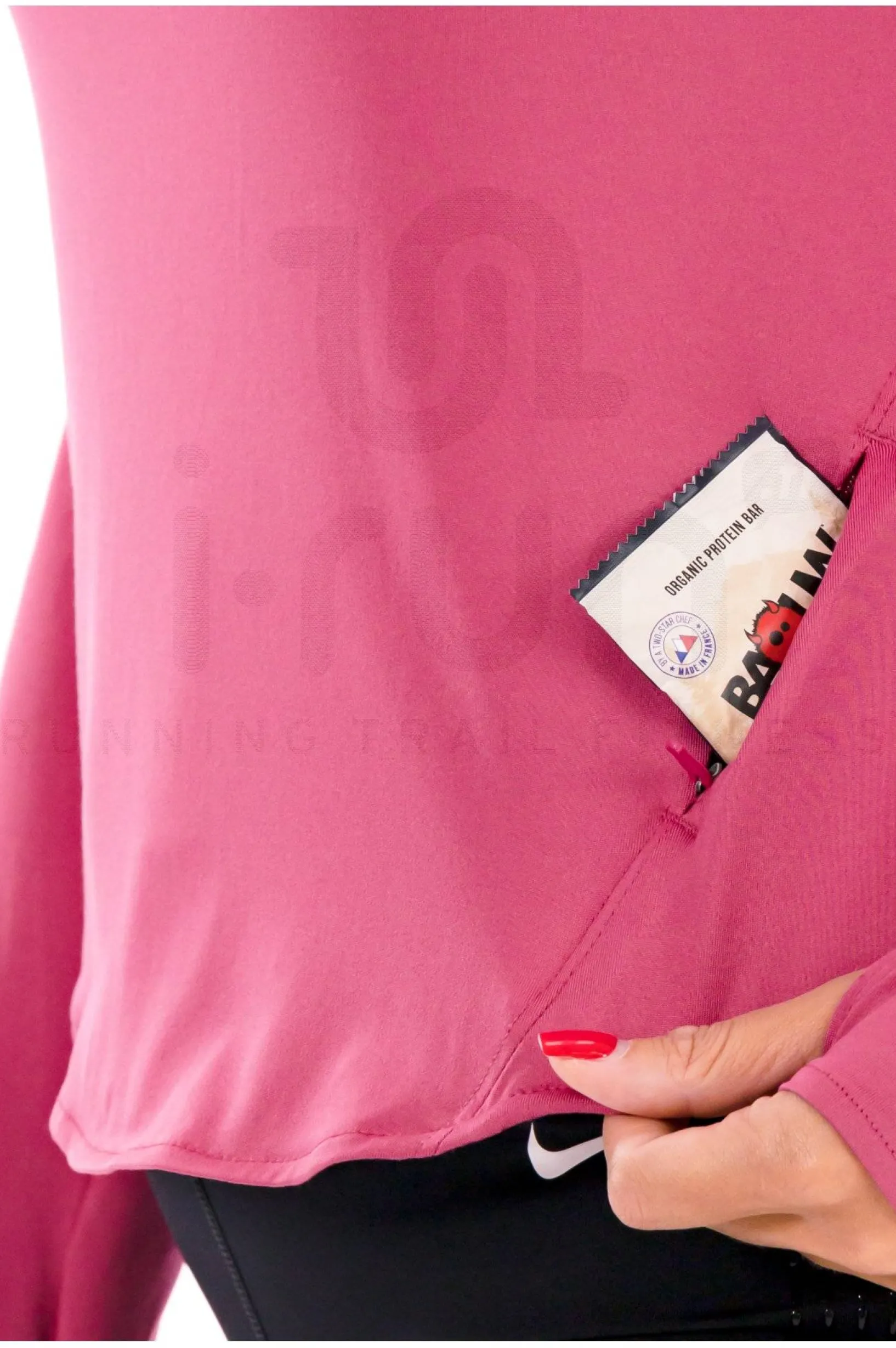 Femme Nike Manches Longues^Swift UV 1/2 Zip femme