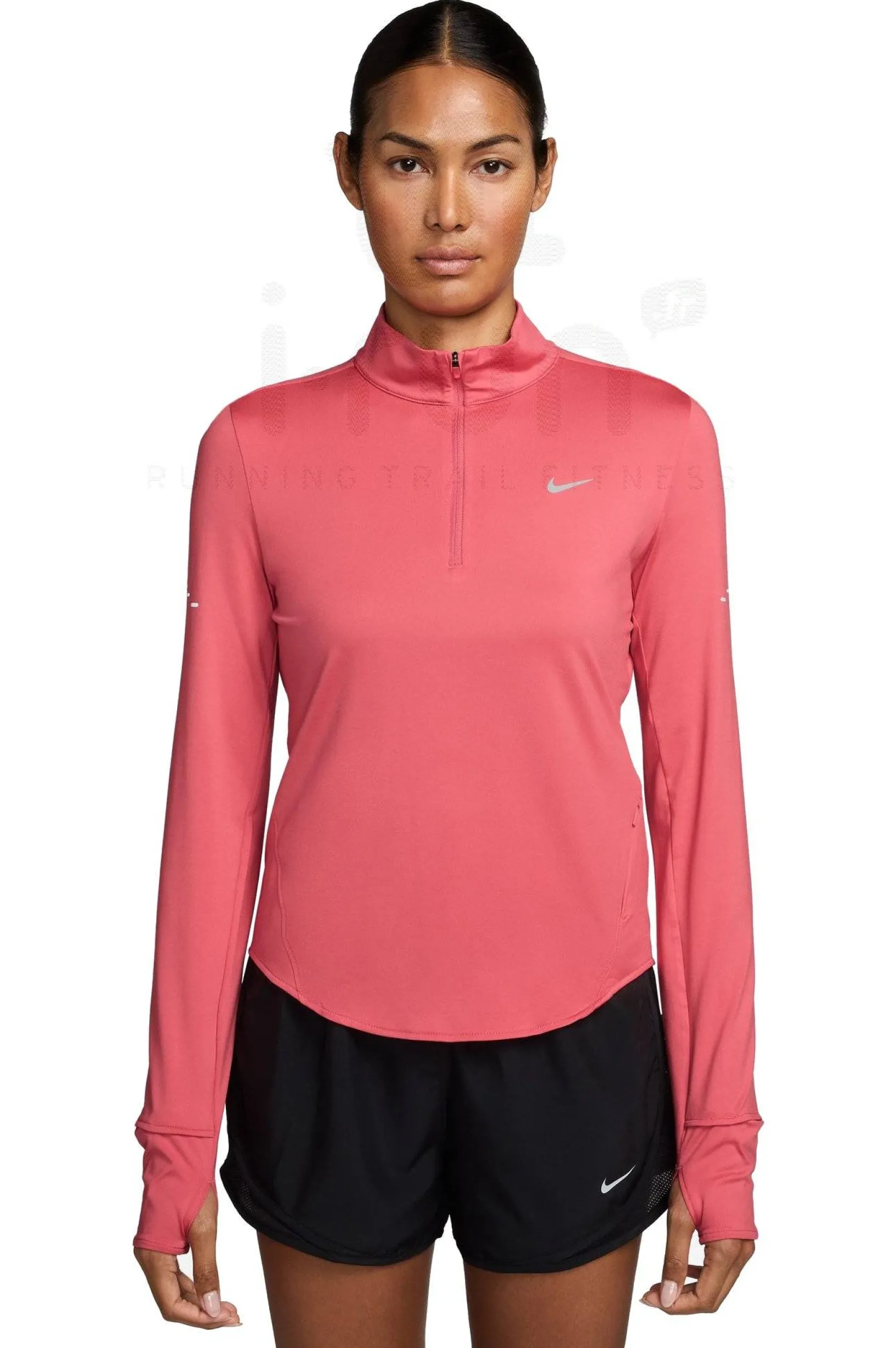 Femme Nike Manches Longues^Swift UV 1/2 Zip femme