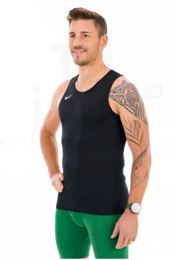 Homme Nike Collection Club^Team Running Singlet M