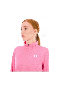 Femme Under Armour Manches Longues^Tech 1/2 Zip femme