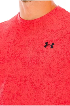 Homme Under Armour Manches Courtes^Tech Pixelate
