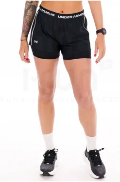 Femme Under Armour Shorts / Cuissards / Jupes^Tech Play Up 2 en 1 femme