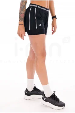 Femme Under Armour Shorts / Cuissards / Jupes^Tech Play Up 2 en 1 femme