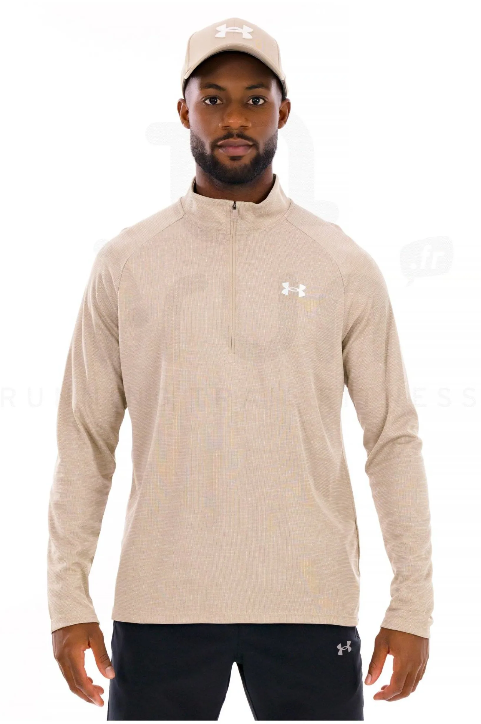 Homme Under Armour Manches Longues^Tech Textured 1/2 Zip