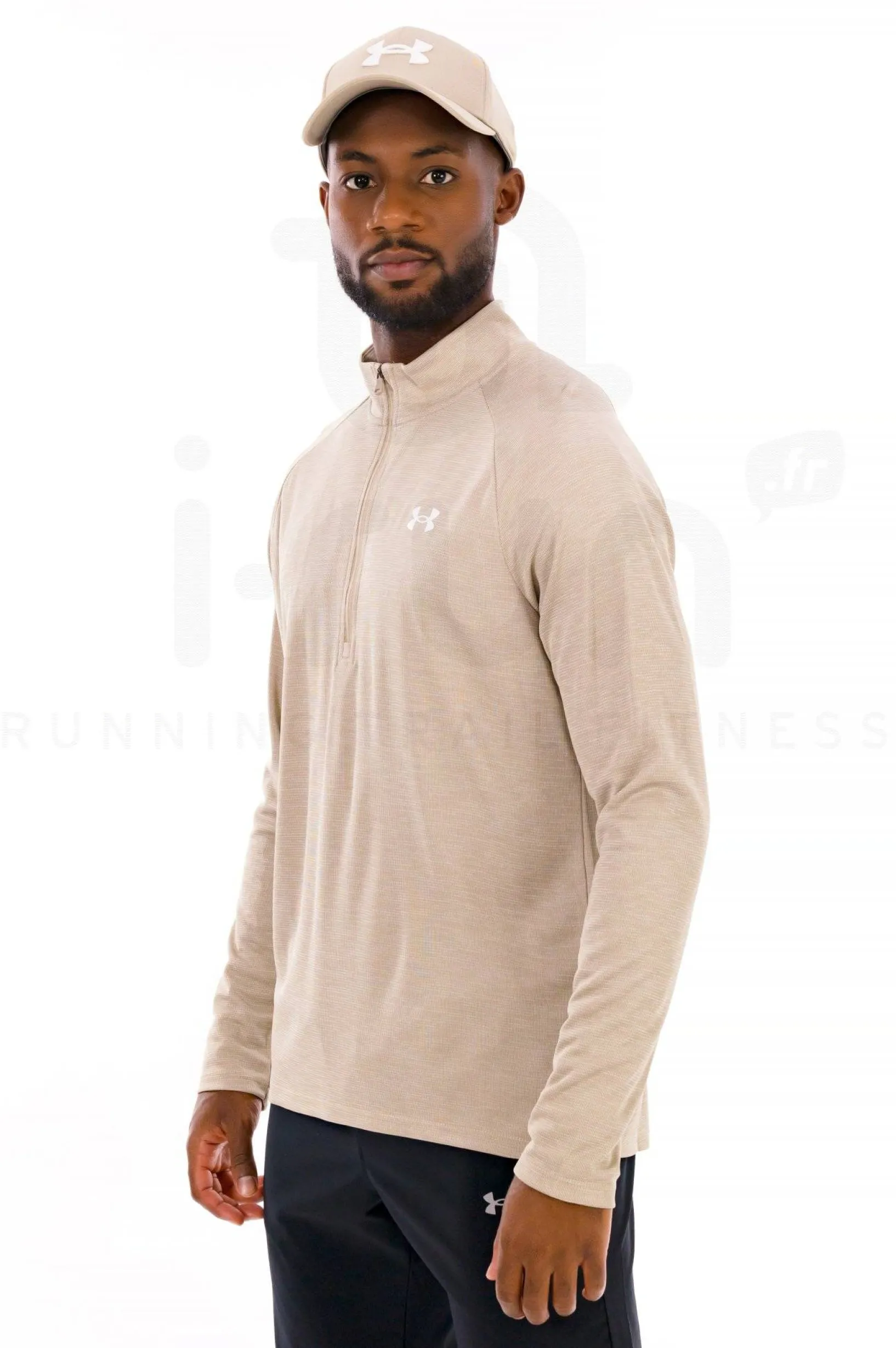 Homme Under Armour Manches Longues^Tech Textured 1/2 Zip