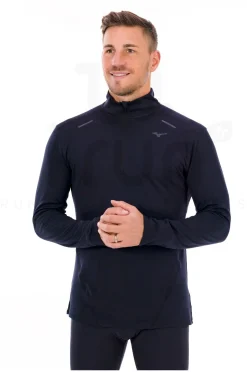 Homme Mizuno Manches Longues^Tech Thermal Charge 1/2 Zip