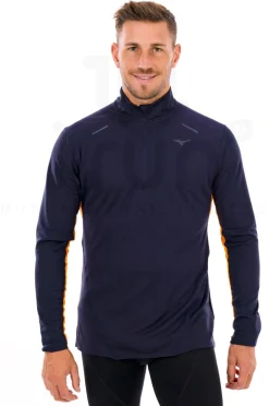 Homme Mizuno Manches Longues^Tech Thermal Charge 1/2 Zip
