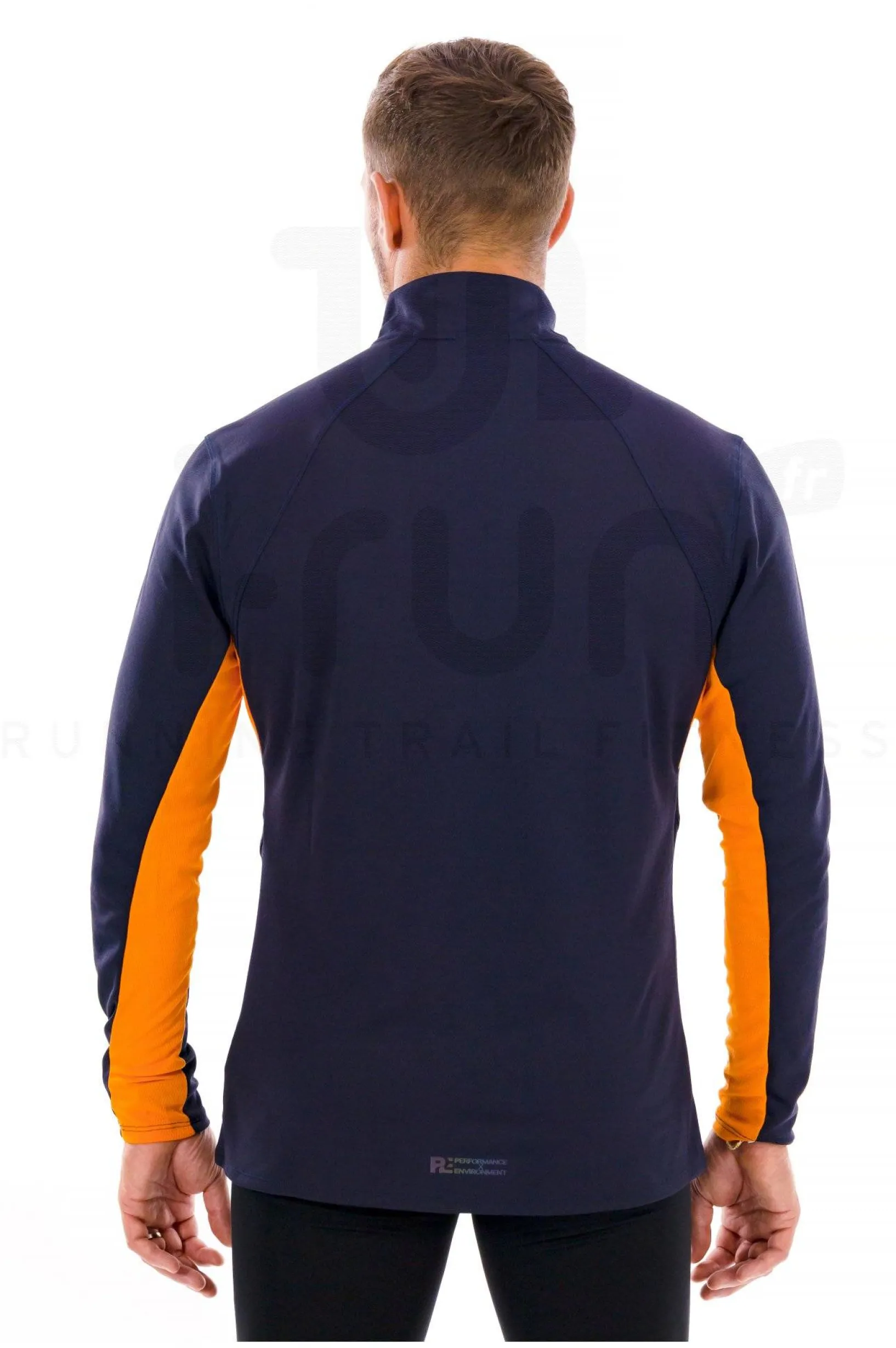 Homme Mizuno Manches Longues^Tech Thermal Charge 1/2 Zip