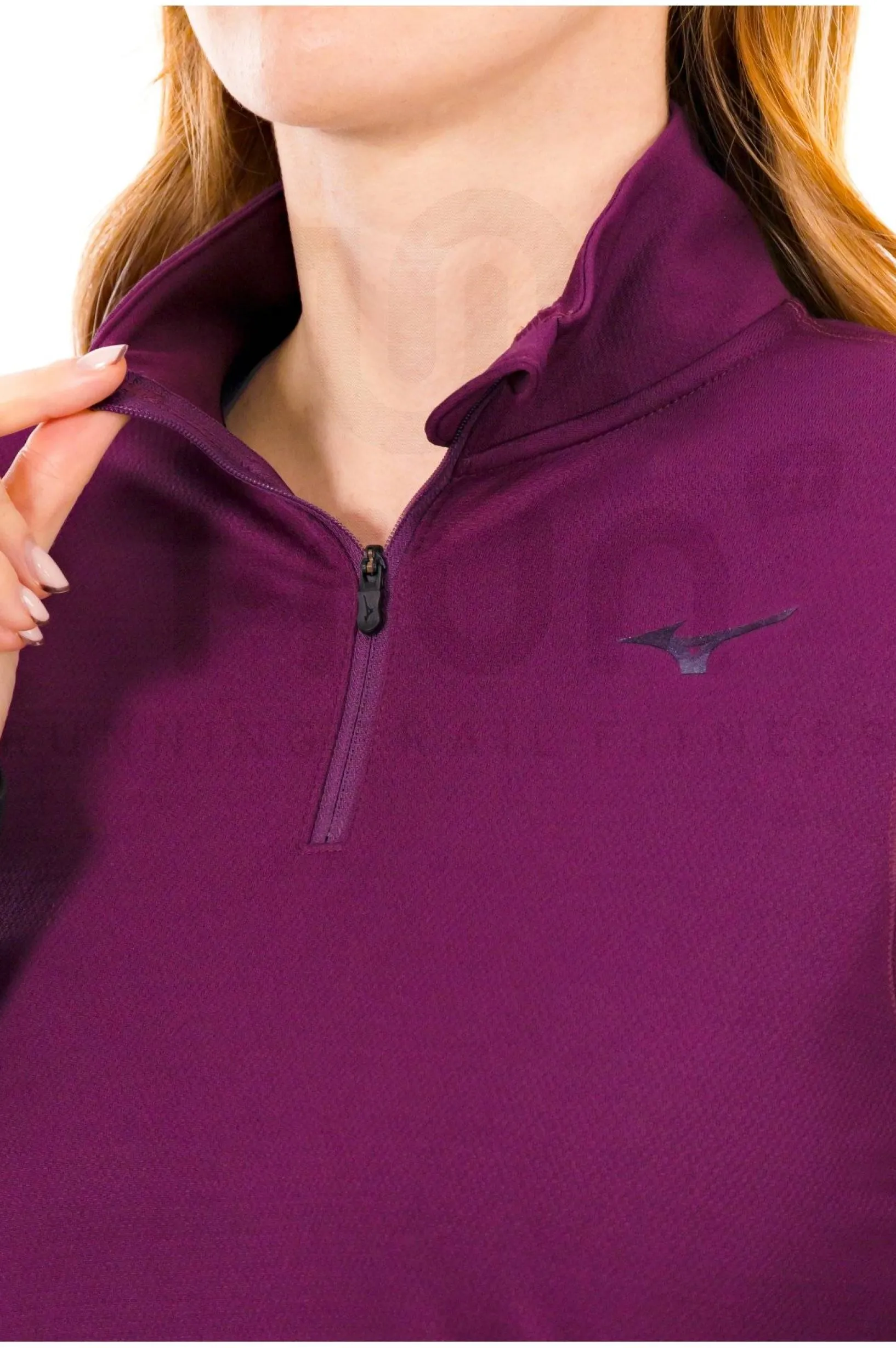 Femme Mizuno Manches Longues^Tech Thermal Charge 1/2 Zip femme