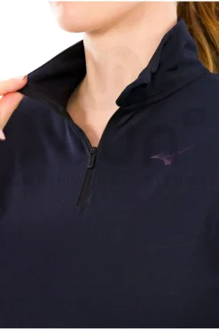 Femme Mizuno Manches Longues^Tech Thermal Charge 1/2 Zip femme