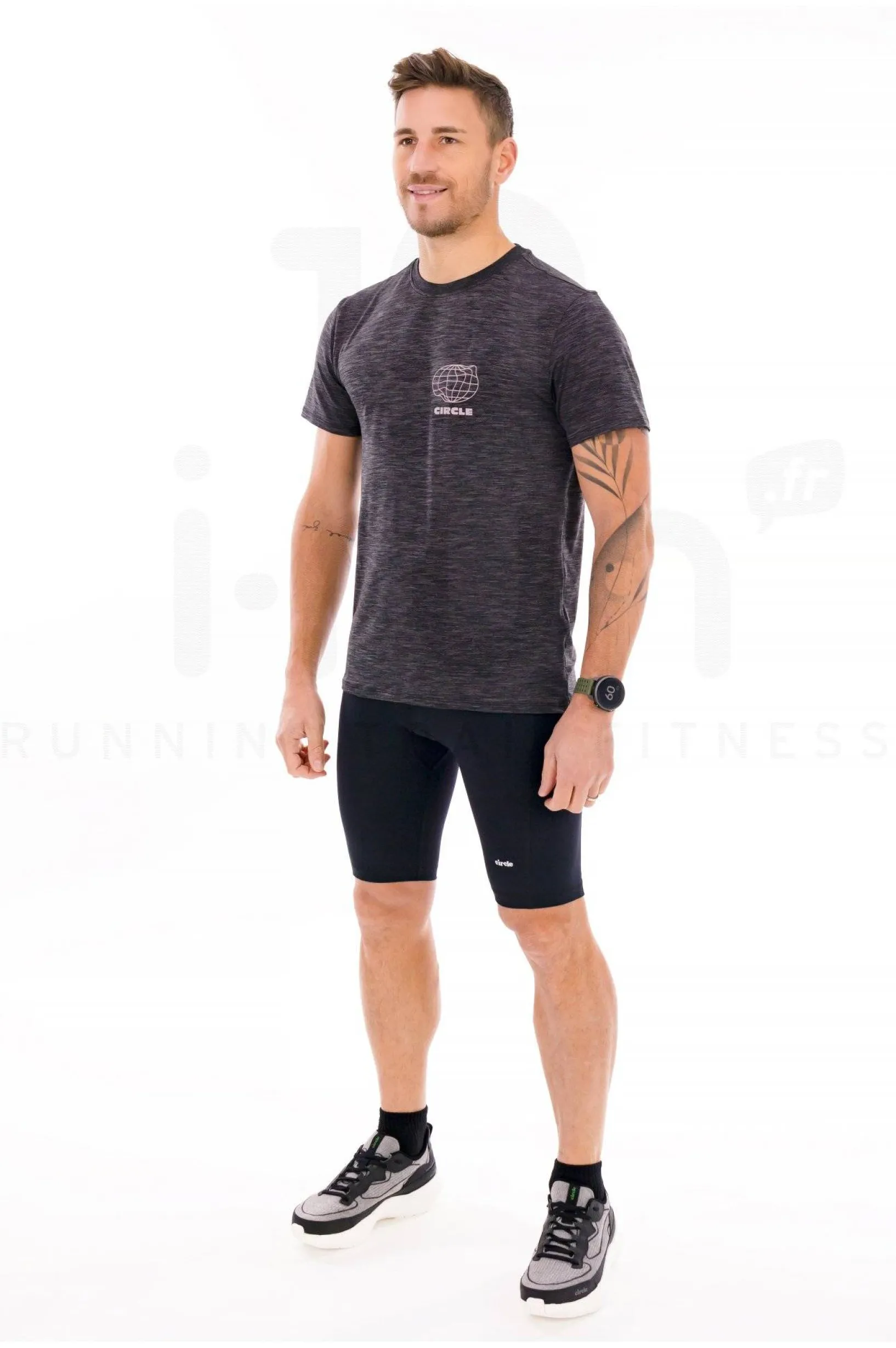Homme Circle Manches Courtes^Technique Agility