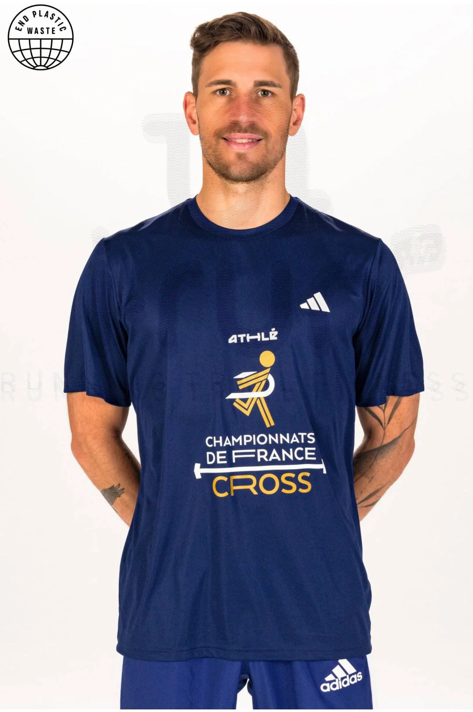 Homme adidas Équipe De France^Tee Champ France Cross M