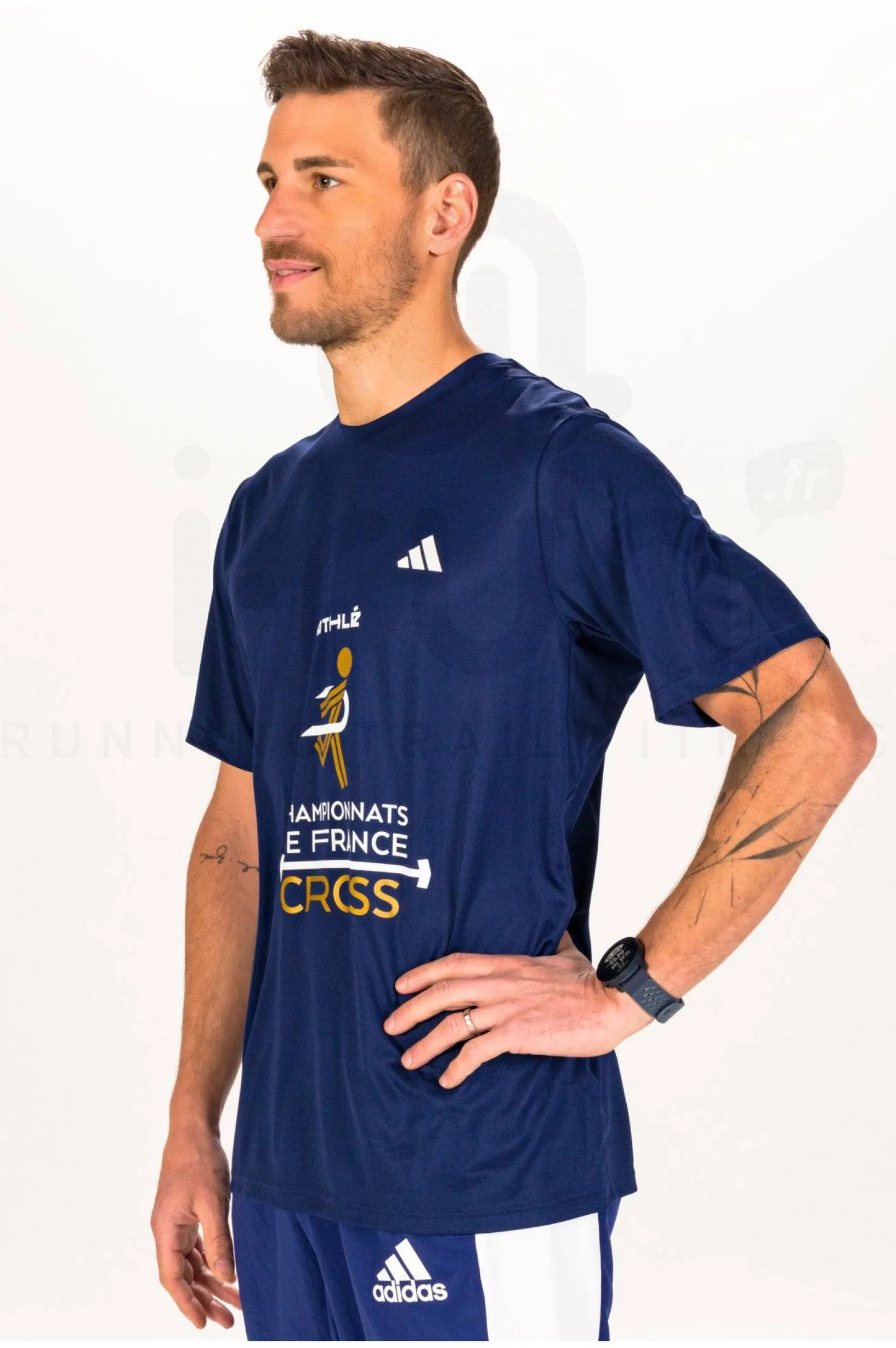 Homme adidas Équipe De France^Tee Champ France Cross M