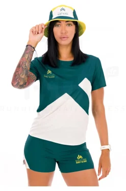 Femme i-run.fr Manches Courtes^Tee-shirt Marathon Mont-Blanc femme