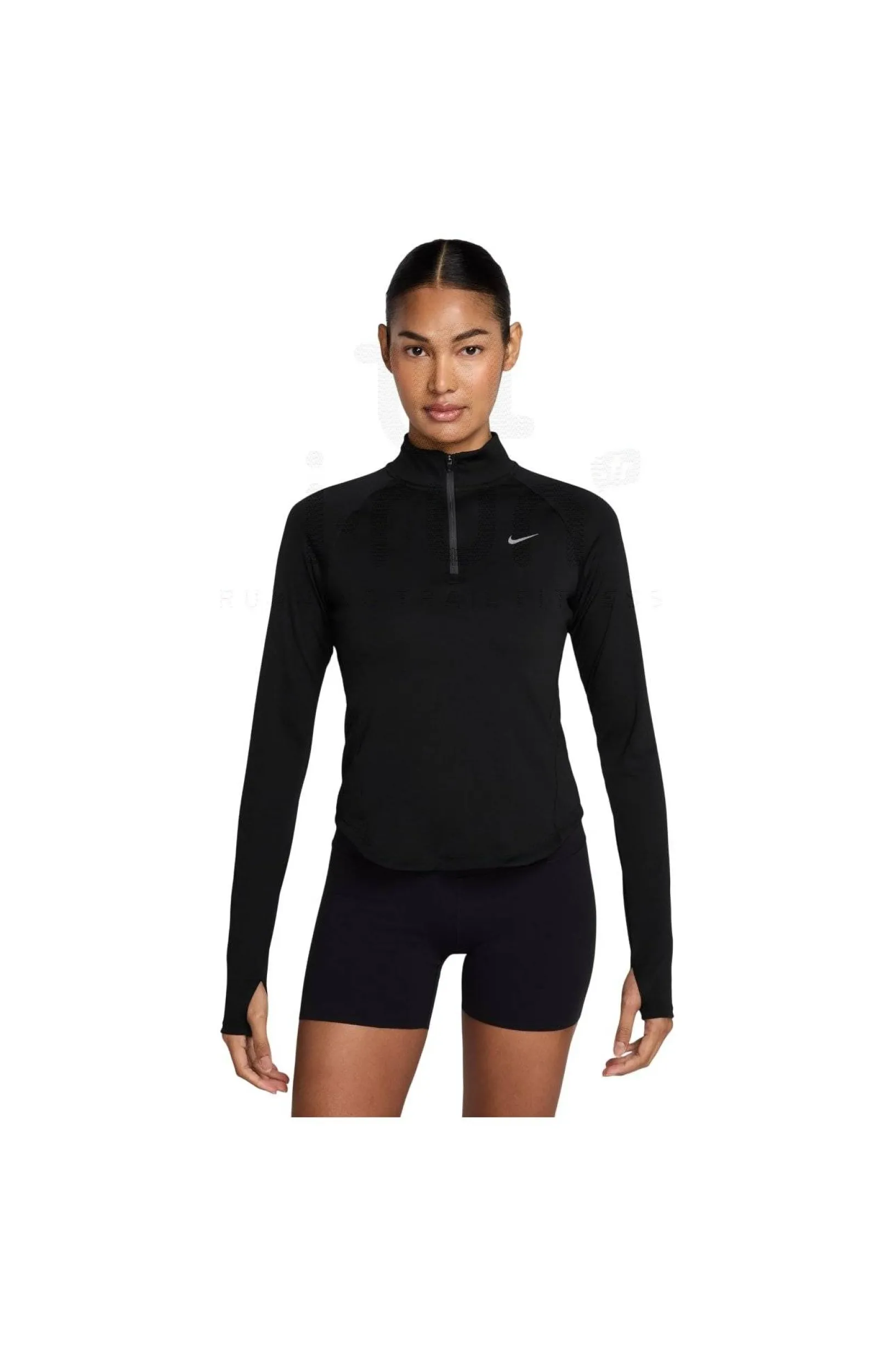 Femme Nike Manches Longues^Tempo 1/4 zip femme