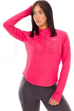 Femme Nike Manches Longues^Tempo 1/4 zip femme