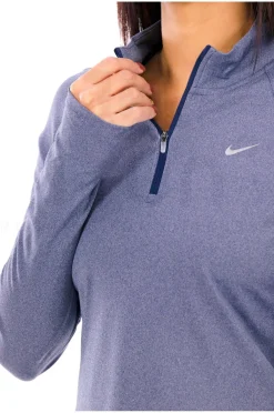 Femme Nike Manches Longues^Tempo 1/4 zip femme