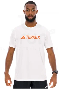 Homme adidas Manches Courtes^Terrex Multi Logo Tech