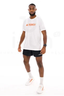 Homme adidas Manches Courtes^Terrex Multi Logo Tech