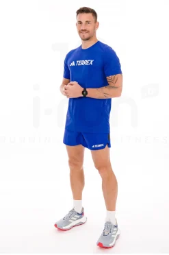 Homme adidas Manches Courtes^Terrex Multi Logo Tech