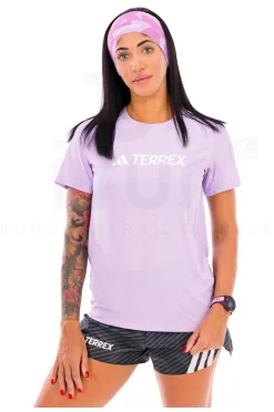 Femme adidas Manches Courtes^Terrex Multi Logo Tech femme