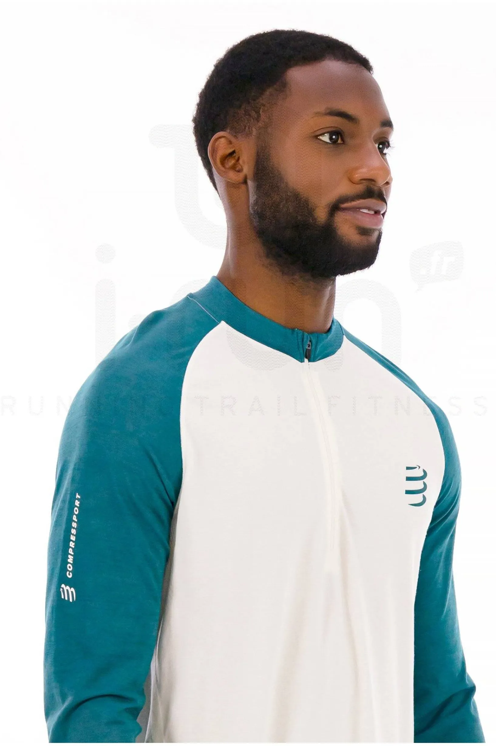 Homme Compressport Manches Longues^Trail