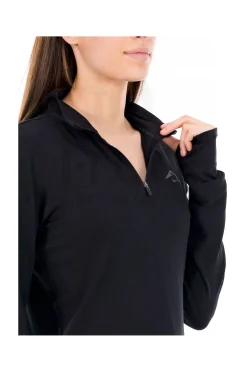 Femme Nike Manches Longues^Trail 1/4 Zip femme