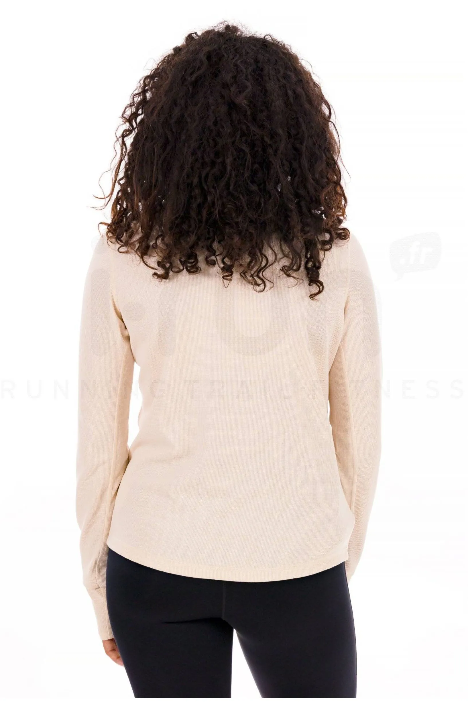 Femme Nike Manches Longues^Trail 1/4 Zip femme