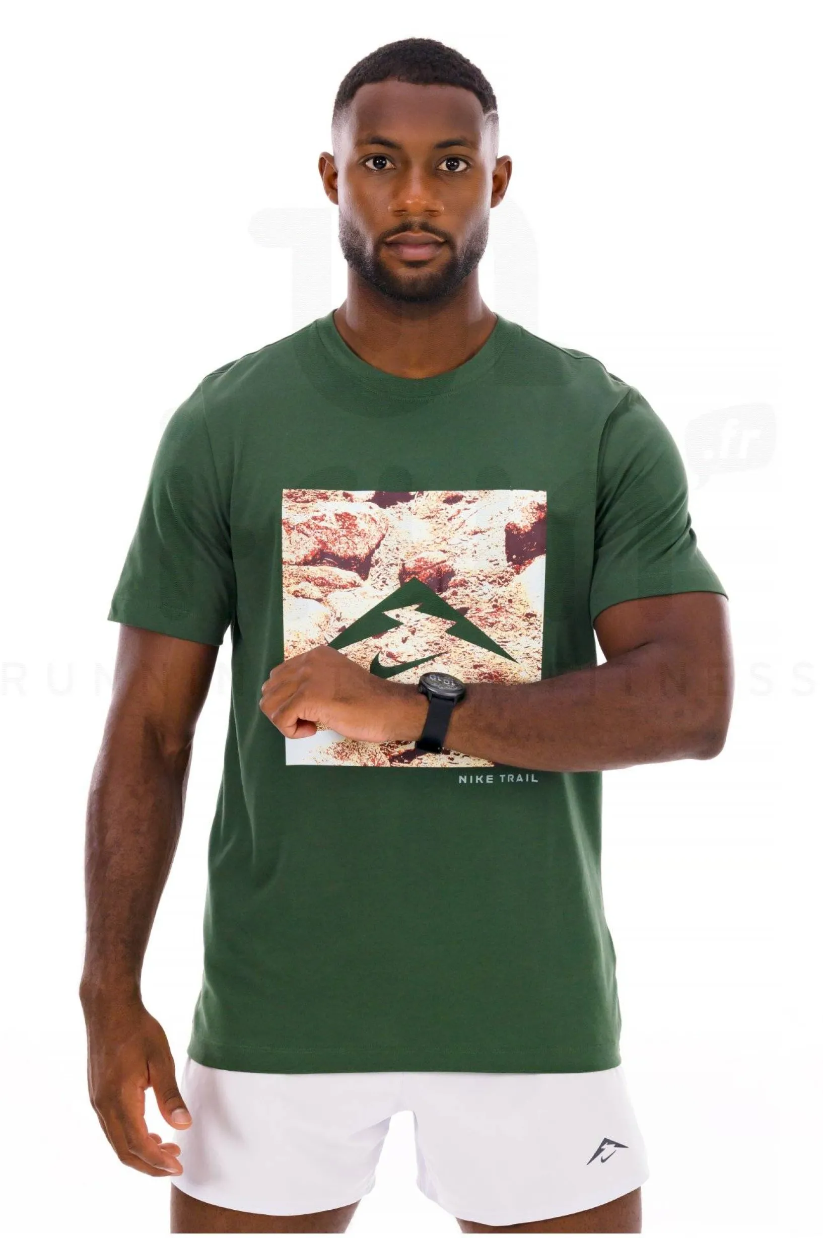 Homme Nike Manches Courtes^Trail Energy