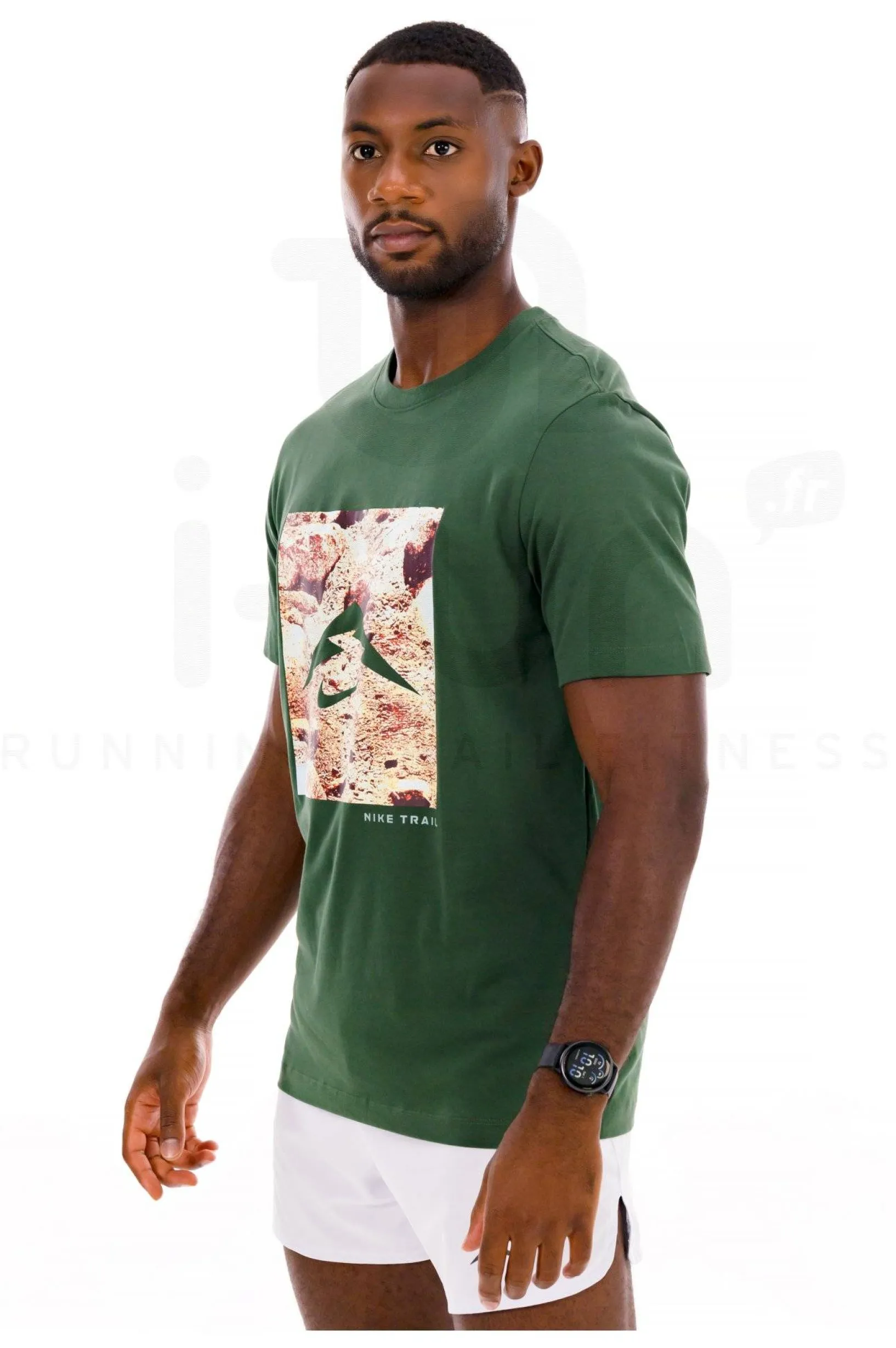 Homme Nike Manches Courtes^Trail Energy