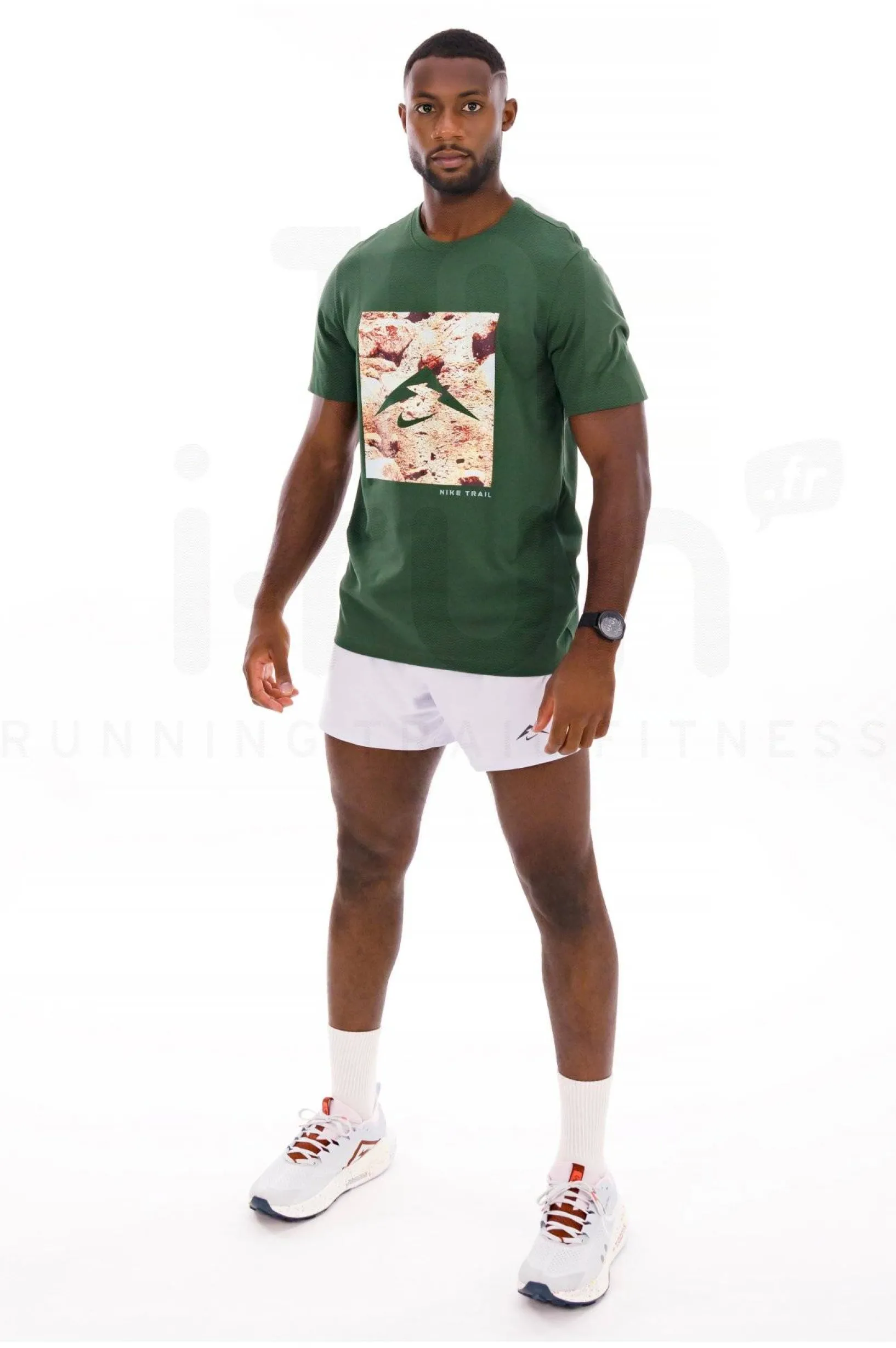 Homme Nike Manches Courtes^Trail Energy