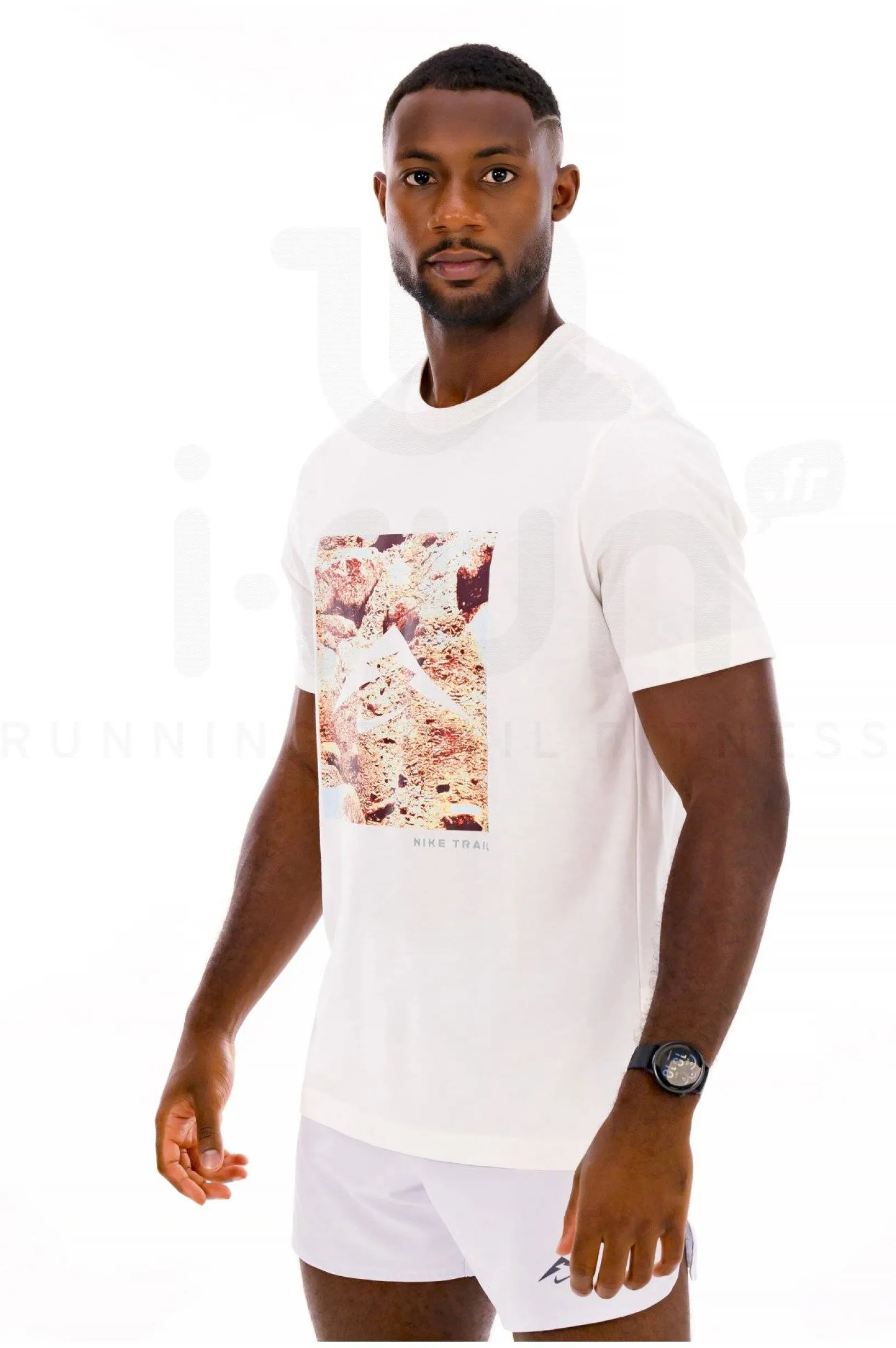 Homme Nike Manches Courtes^Trail Energy