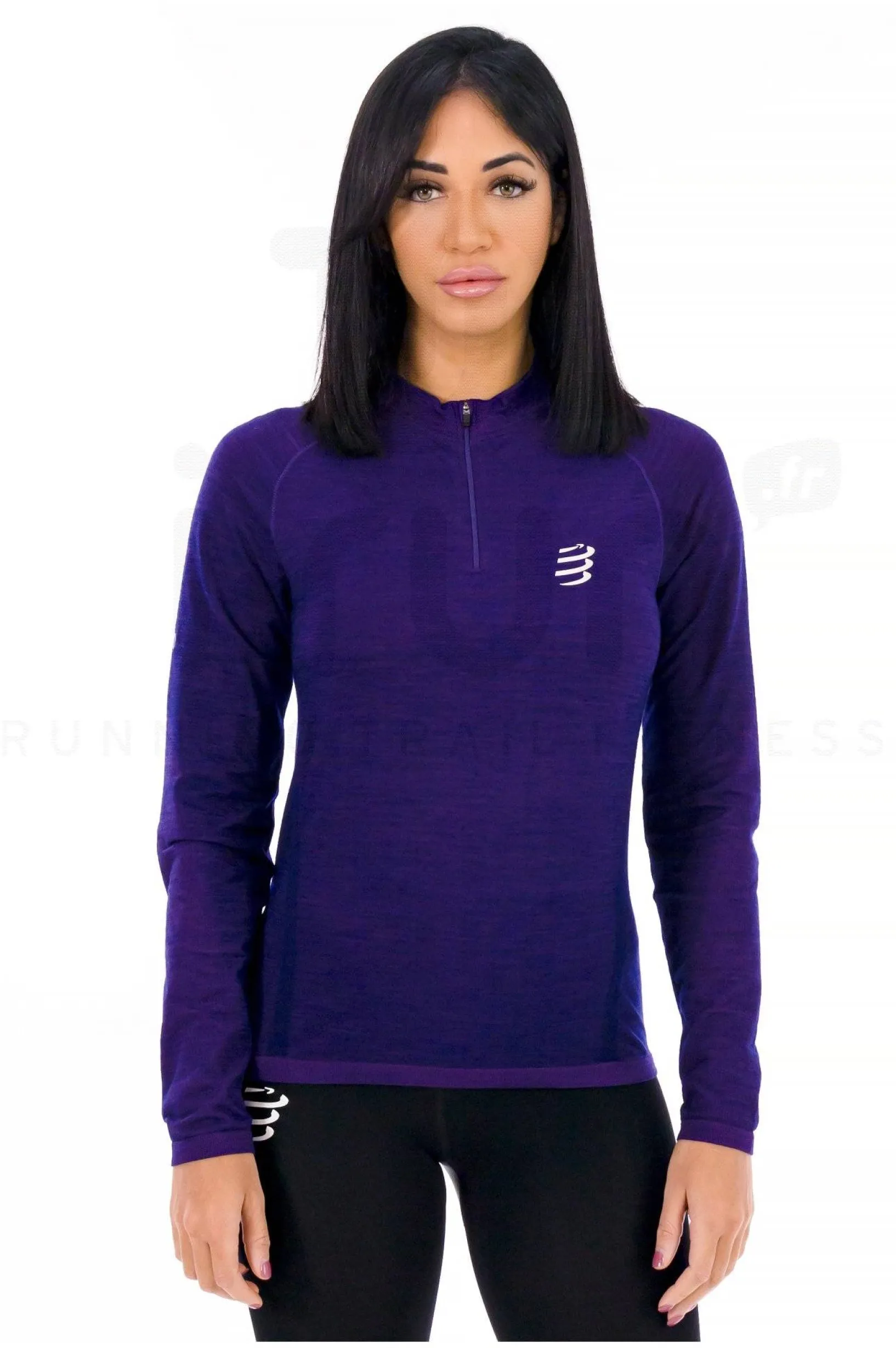 Femme Compressport Manches Longues^Trail femme
