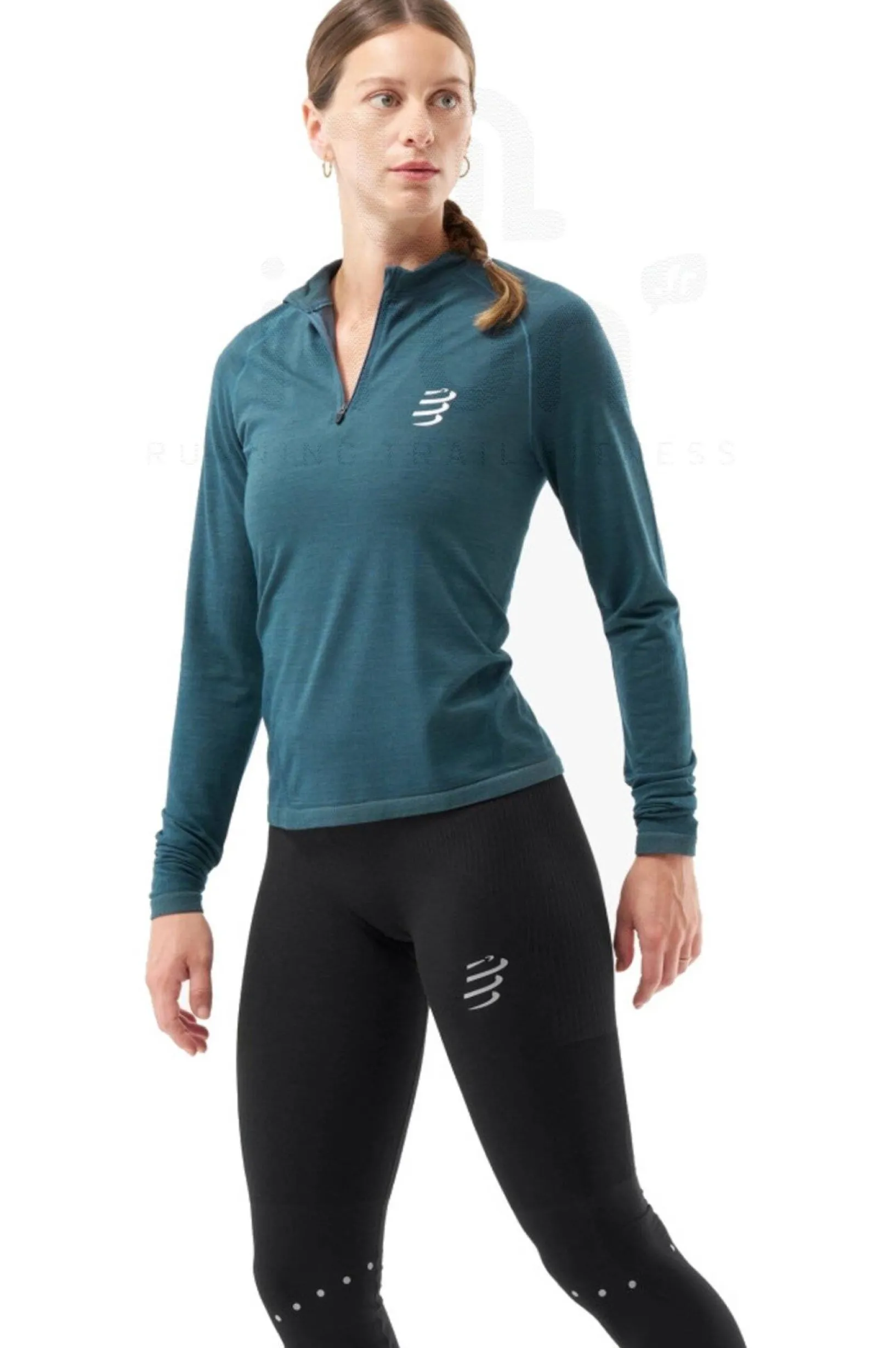 Femme Compressport Manches Longues^Trail femme