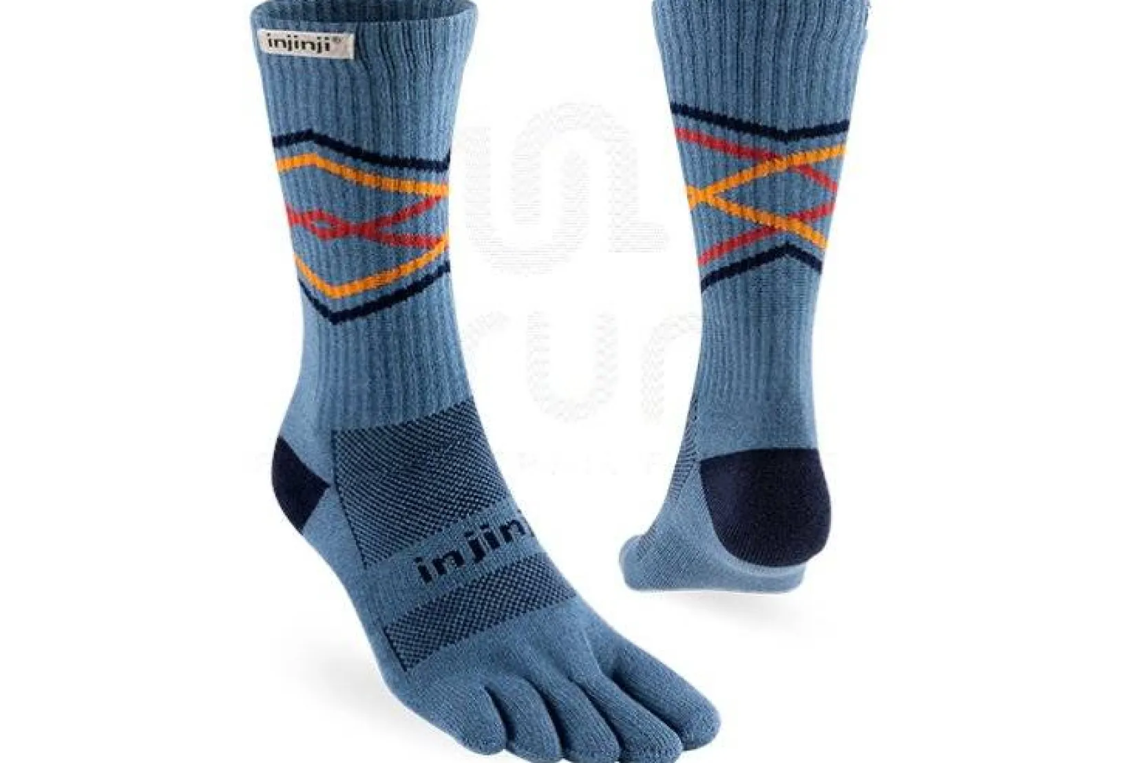 Injinji Chaussettes^Trail Midweight Crew Coolmax