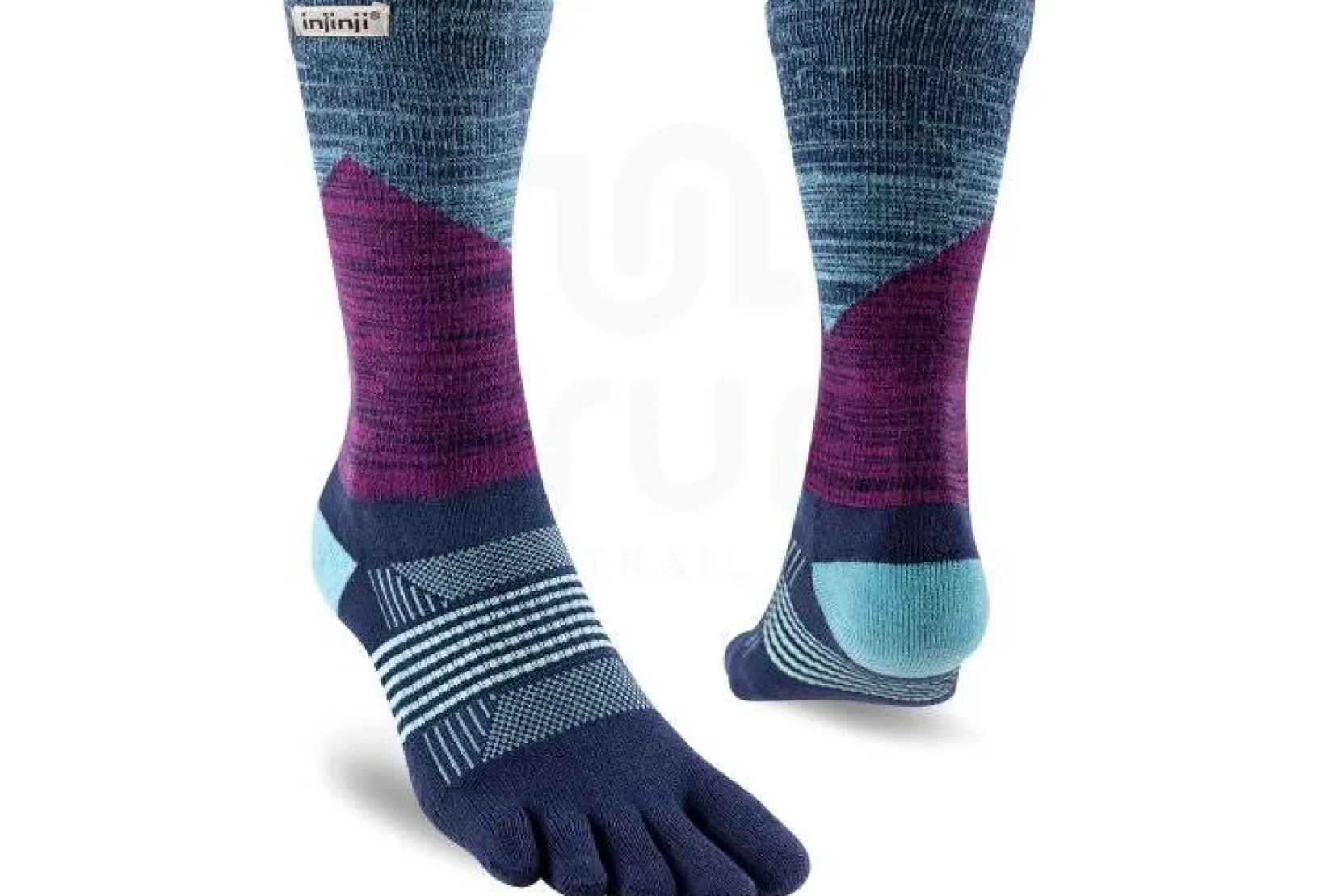 Injinji Chaussettes^Trail Midweight Crew Coolmax W femme