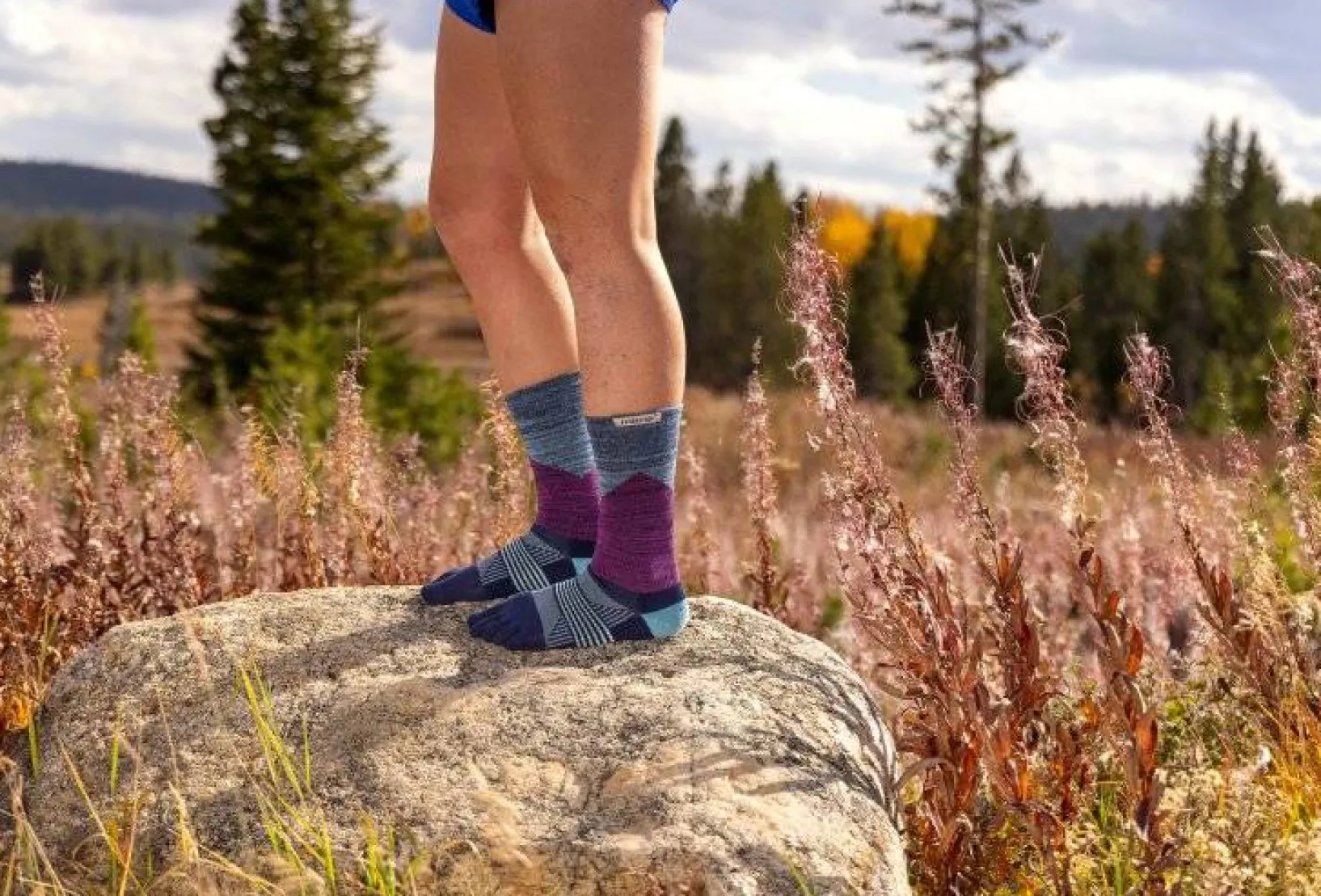 Injinji Chaussettes^Trail Midweight Crew Coolmax W femme