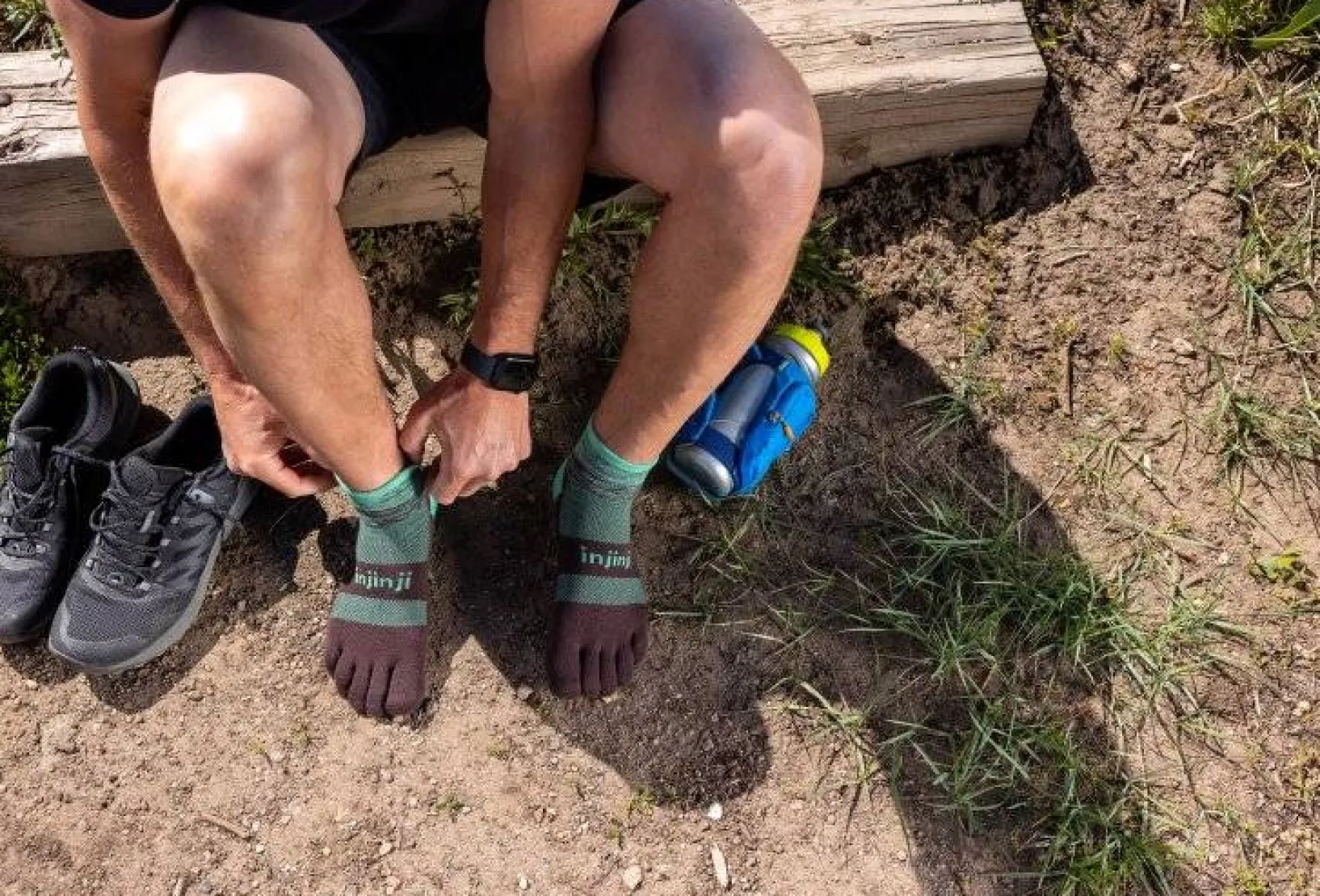 Injinji Chaussettes^Trail Midweight Mini-Crew