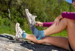 Injinji Chaussettes^Trail Midweight Mini-Crew Coolmax femme