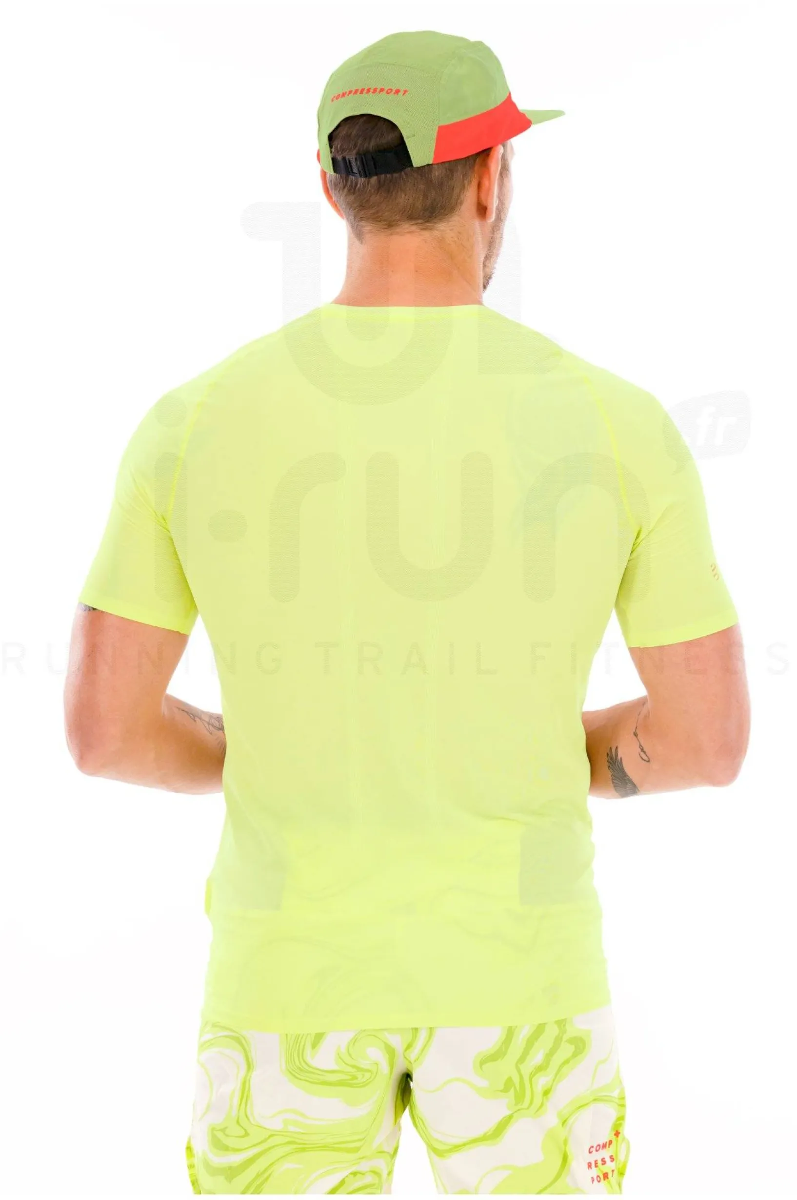 Homme Compressport Manches Courtes^Trail Racing