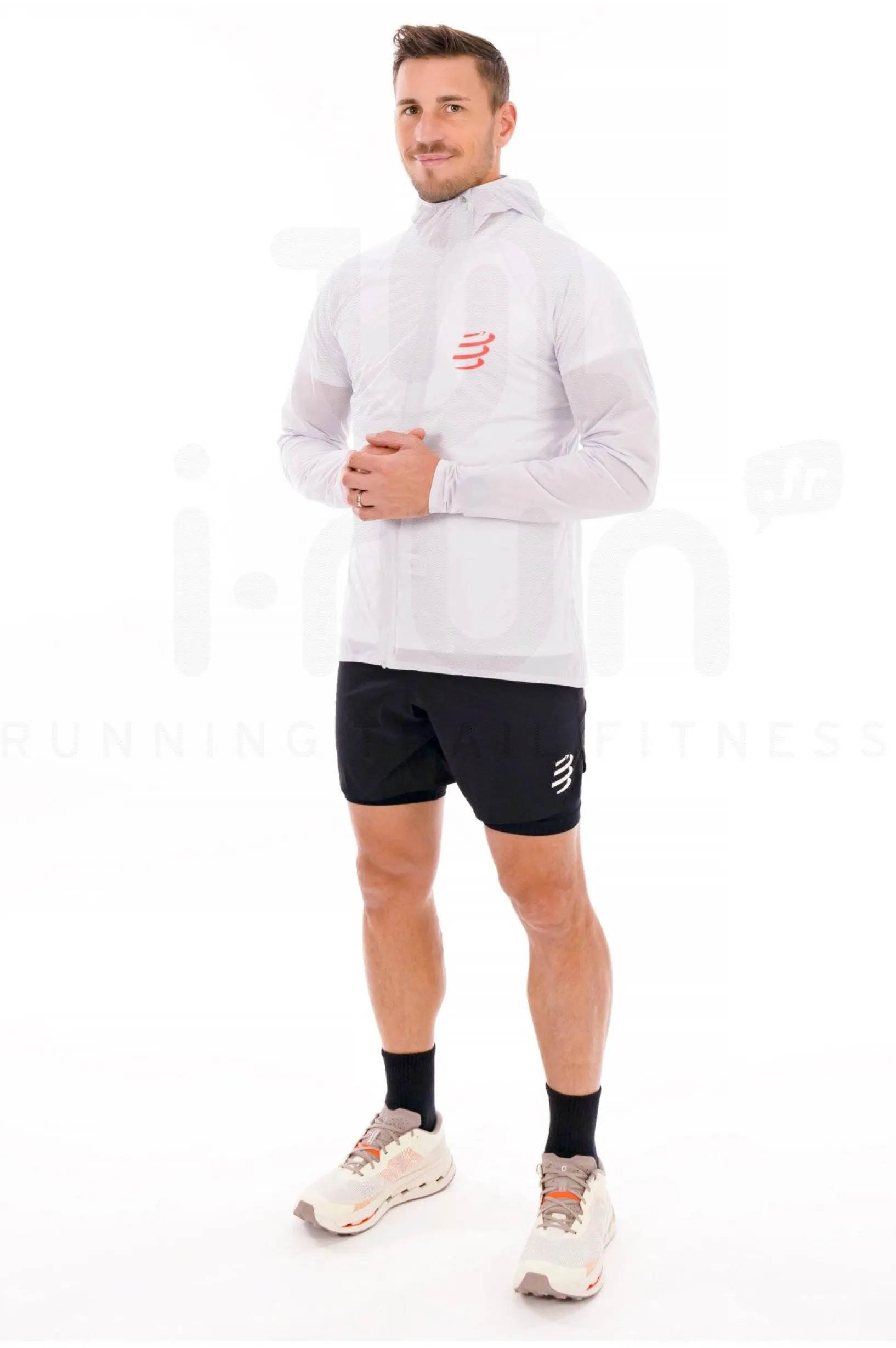 Homme Compressport Shorts / Cuissards^Trail Racing 2 en 1 M