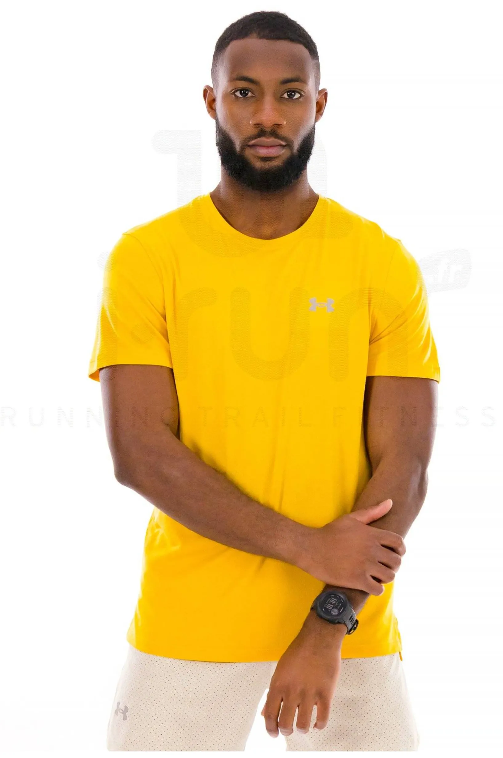 Homme Under Armour Manches Courtes^Trail Run