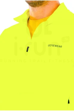 Homme Gorewear Manches Longues^Training Thermo 1/4 Zip