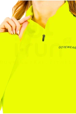 Femme Gorewear Manches Longues^Training Thermo 1/4 Zip femme