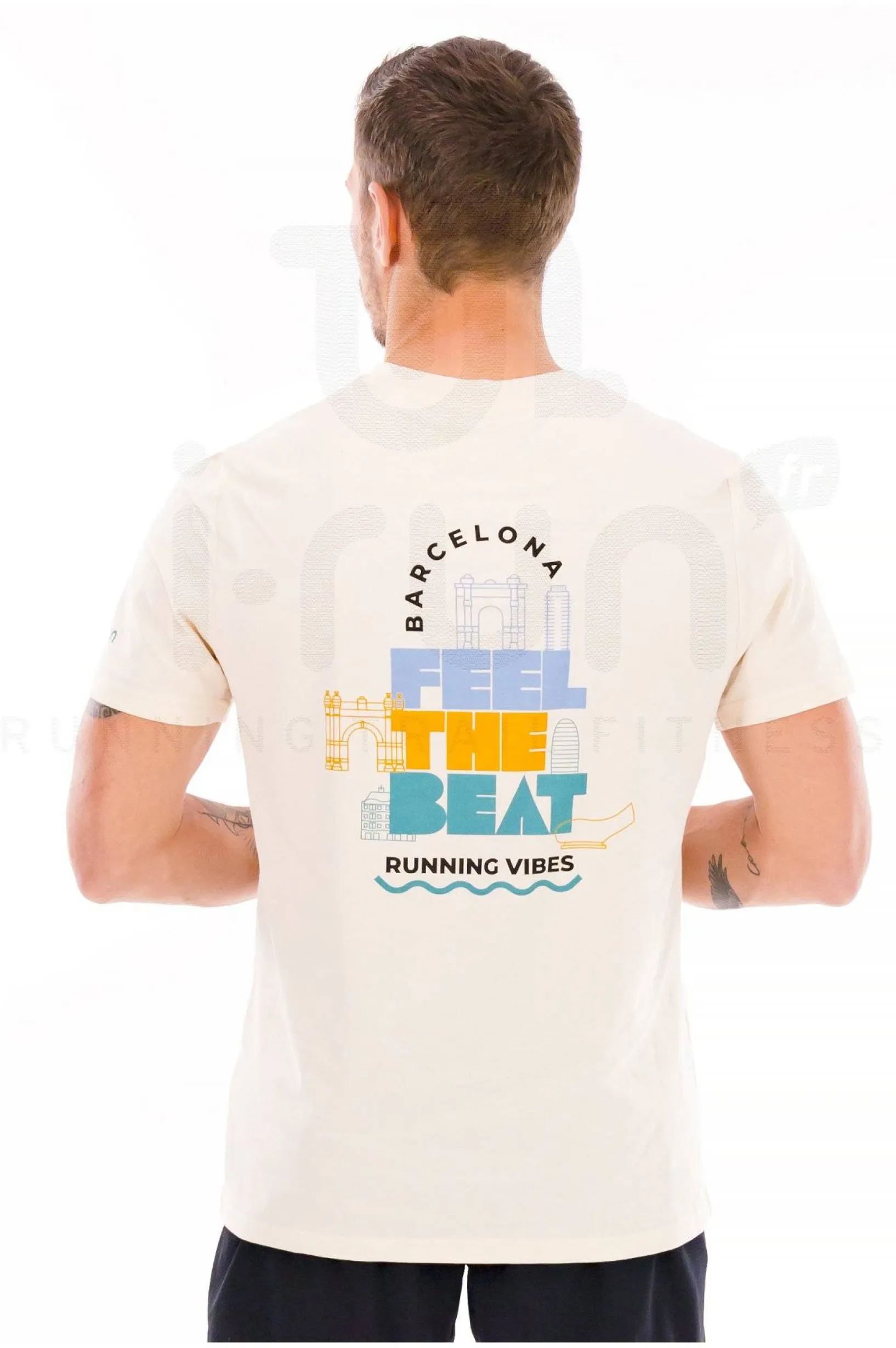 Homme i-run.fr Sportswear^T-shirt Semi de Barcelone