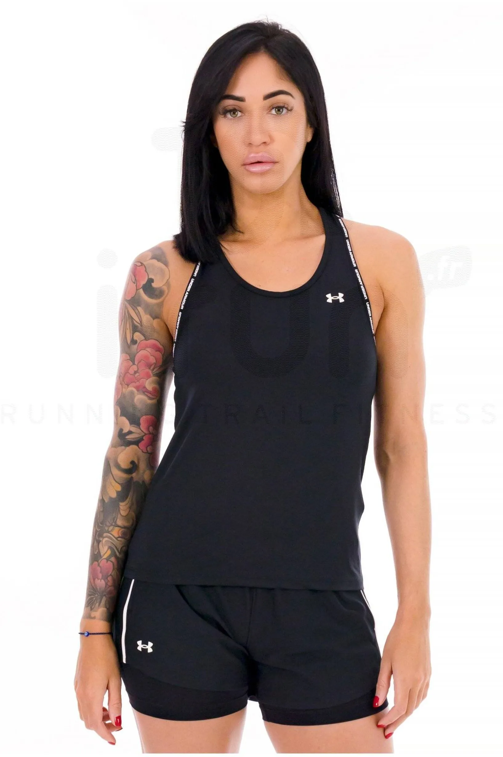 Femme Under Armour Débardeurs^UA Tech Knockout femme